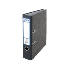 Pořadač mramor, oranžový hřbet, rado, lišta